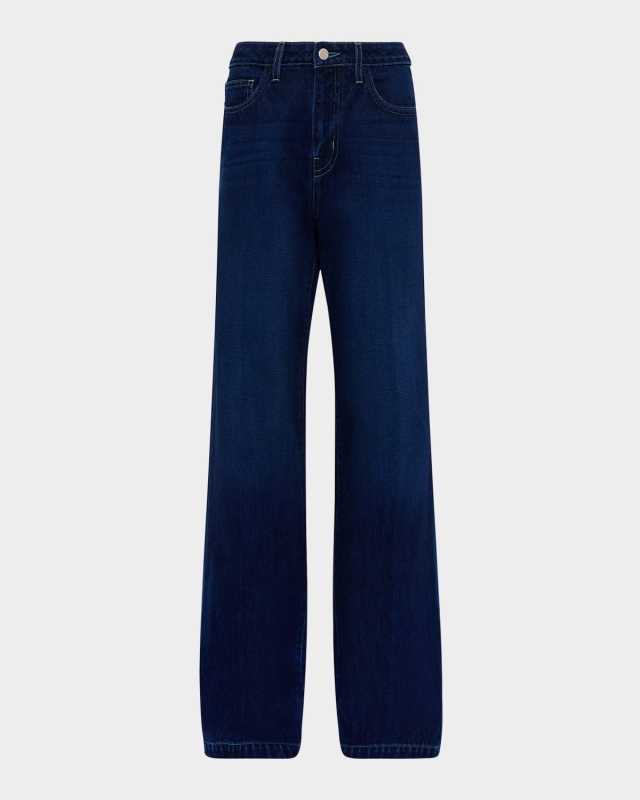 Clayton High-Rise Wide-Leg Jeans